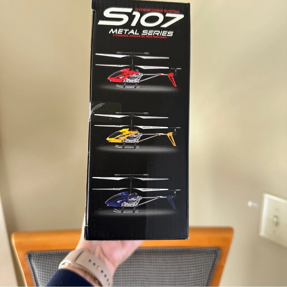 Syma Gyroscopes System S107 Metal Series Green Remote Controlled Helicopter